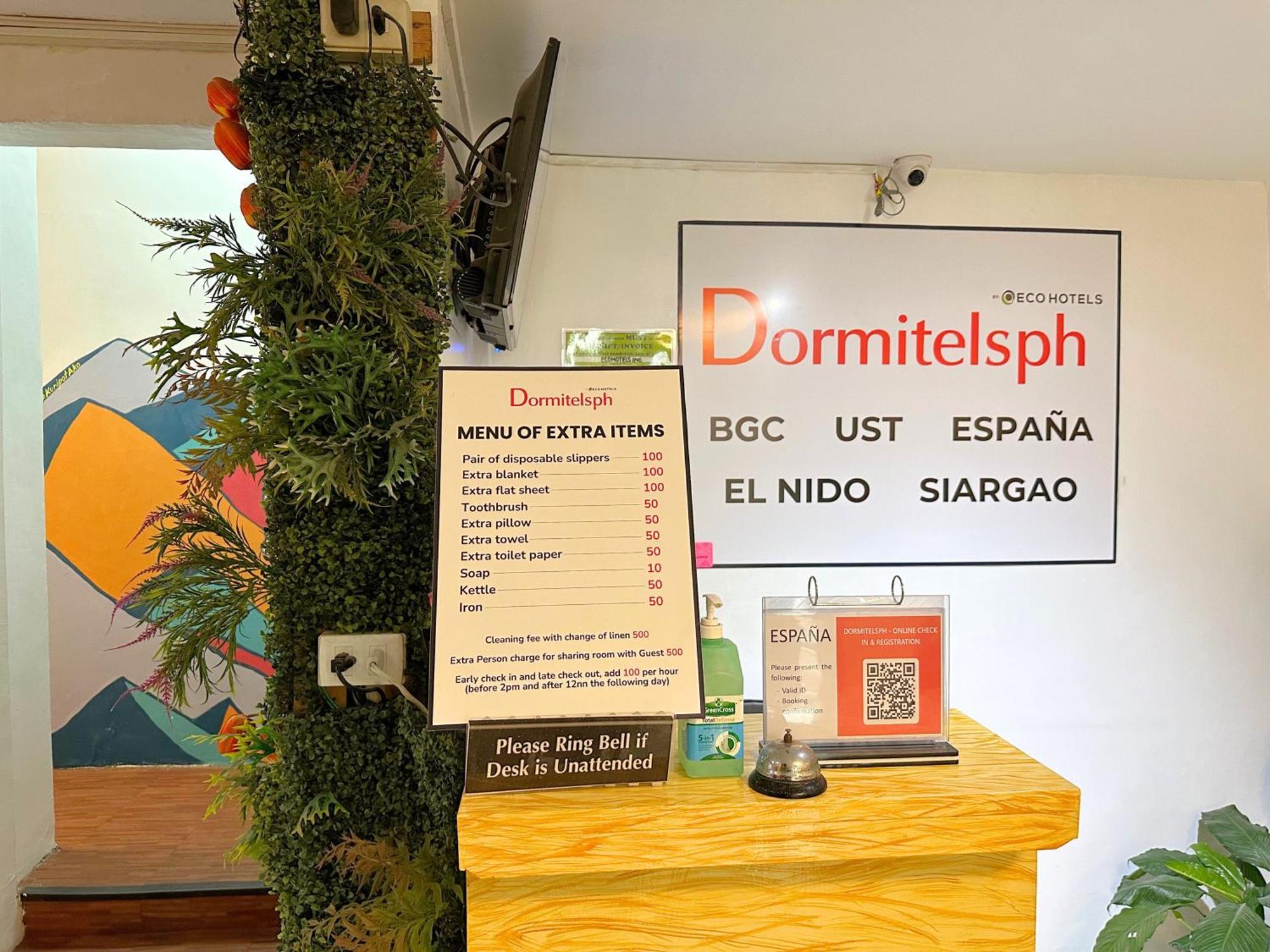 Dormitelsph Espana Manilla Buitenkant foto